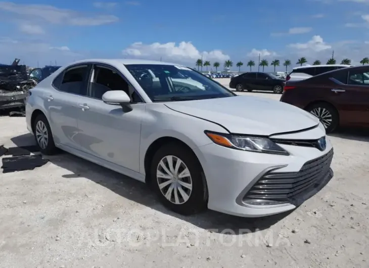 TOYOTA CAMRY LE 2022 vin 4T1C31AK1NU044112 from auto auction Copart