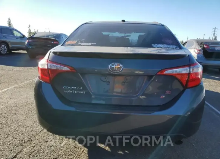 TOYOTA COROLLA L 2016 vin 5YFBURHE1GP395324 from auto auction Copart