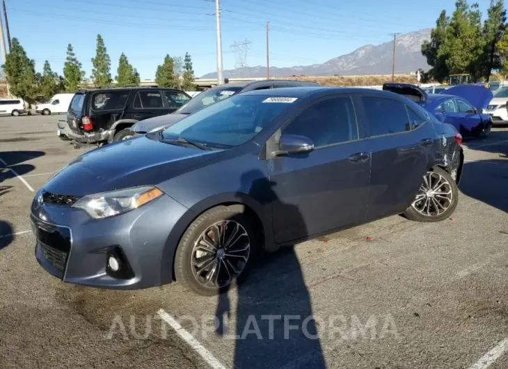 TOYOTA COROLLA L 2016 vin 5YFBURHE1GP395324 from auto auction Copart