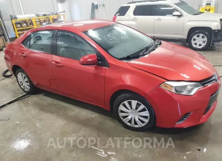 TOYOTA COROLLA L 2016 vin 5YFBURHE4GP488466 from auto auction Copart