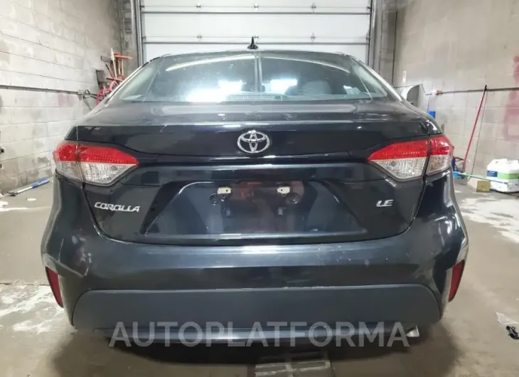 TOYOTA COROLLA LE 2021 vin 5YFEPMAE0MP203999 from auto auction Copart