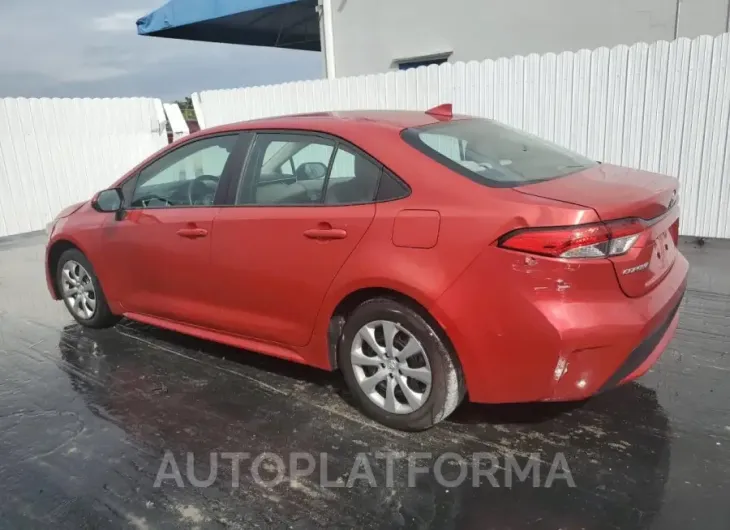 TOYOTA COROLLA LE 2021 vin 5YFEPMAE6MP227126 from auto auction Copart