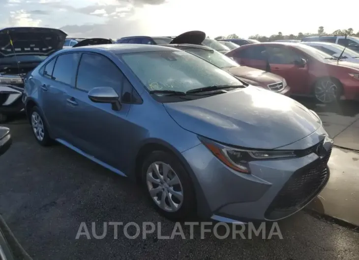 TOYOTA COROLLA LE 2022 vin JTDEPMAE2NJ213889 from auto auction Copart