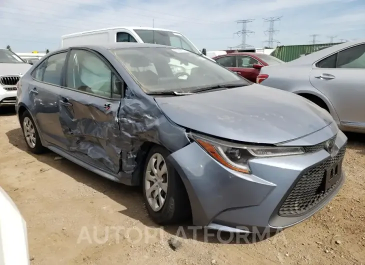 TOYOTA COROLLA LE 2020 vin JTDEPRAE2LJ024900 from auto auction Copart