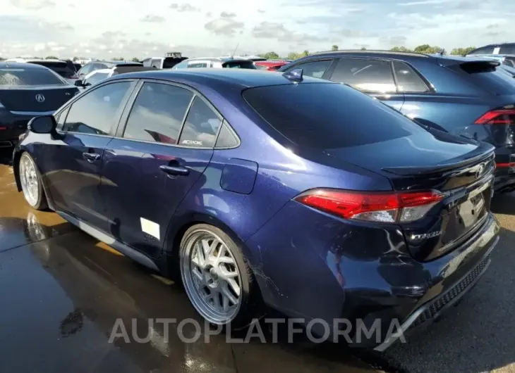 TOYOTA COROLLA SE 2020 vin JTDM4RCE1LJ008737 from auto auction Copart