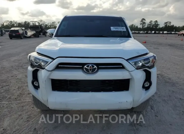 TOYOTA 4RUNNER SR 2021 vin JTEEU5JR7M5243734 from auto auction Copart