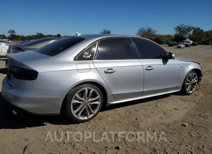 AUDI S4 PREMIUM 2015 vin WAUBGAFL5FA079614 from auto auction Copart