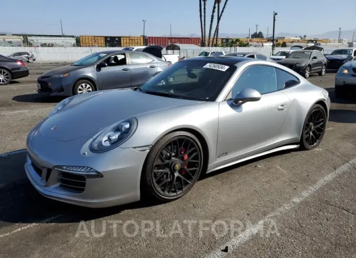 PORSCHE 911 CARRER 2015 vin WP0AB2A90FS125469 from auto auction Copart