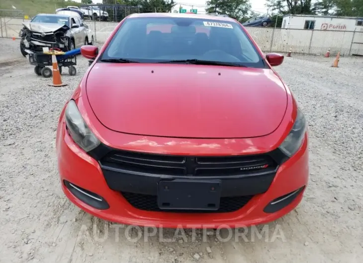 DODGE DART 2016 vin 1C3CDFAA9GD653011 from auto auction Copart