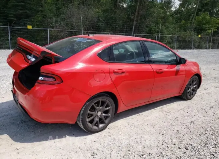 DODGE DART 2016 vin 1C3CDFAA9GD653011 from auto auction Copart