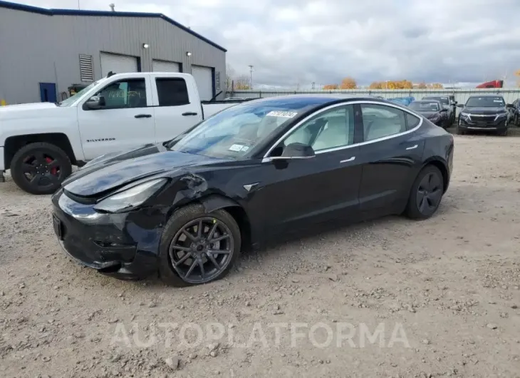 TESLA MODEL 3 2018 vin 5YJ3E1EB8JF122638 from auto auction Copart