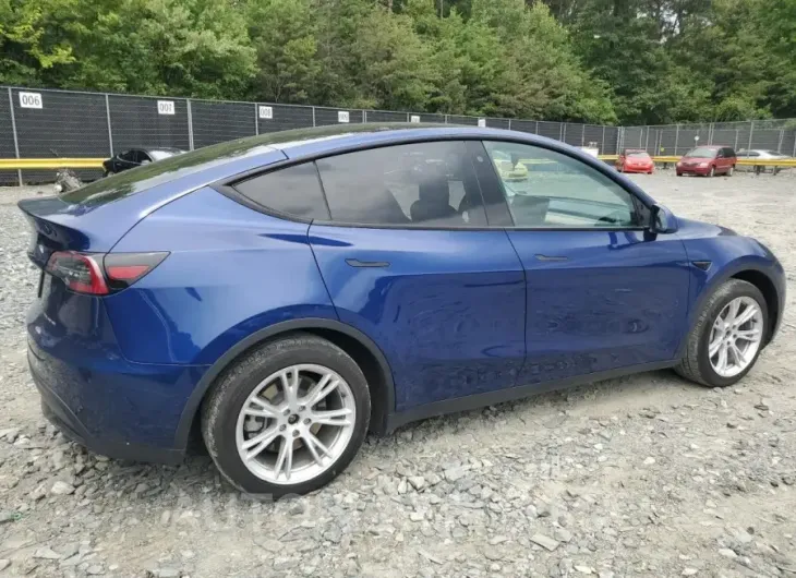 TESLA MODEL Y 2020 vin 5YJYGDEE7LF016695 from auto auction Copart