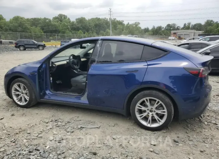 TESLA MODEL Y 2020 vin 5YJYGDEE7LF016695 from auto auction Copart