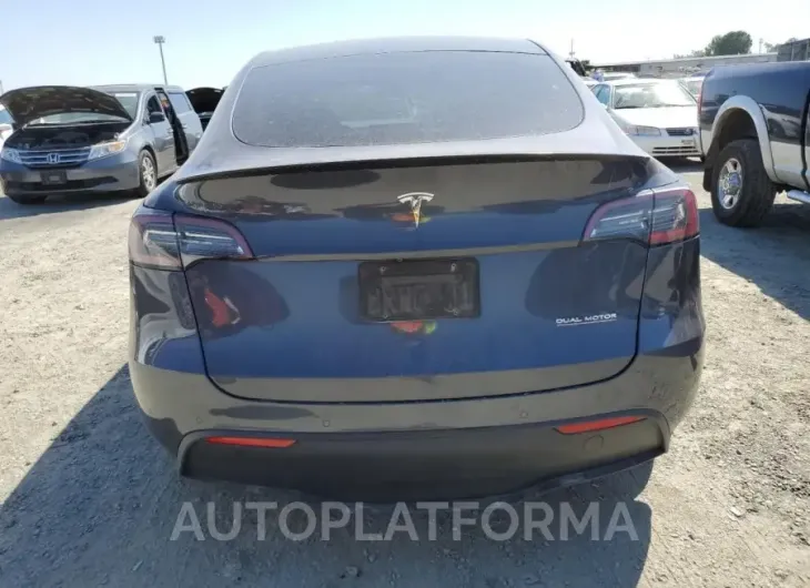 TESLA MODEL Y 2020 vin 5YJYGDEF3LF028190 from auto auction Copart