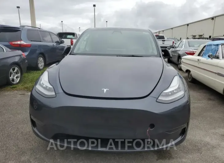 TESLA MODEL Y 2022 vin 7SAYGDEE5NF480607 from auto auction Copart