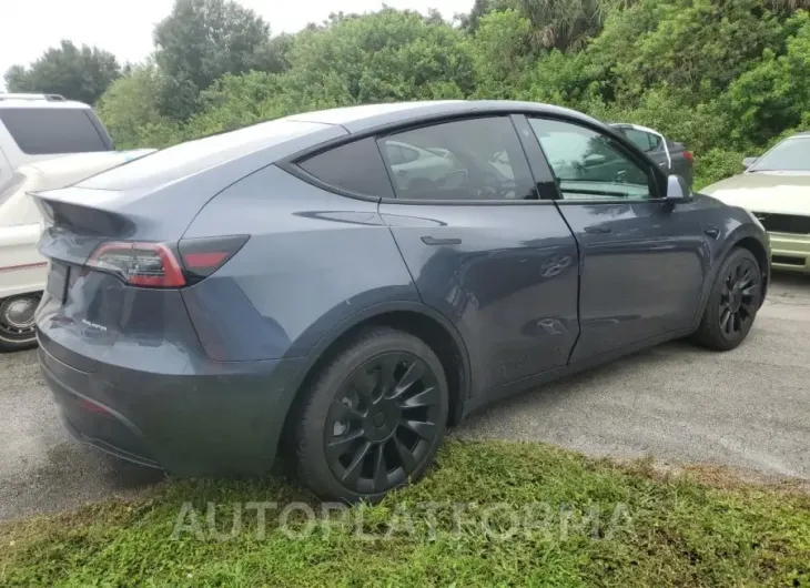 TESLA MODEL Y 2022 vin 7SAYGDEE5NF480607 from auto auction Copart