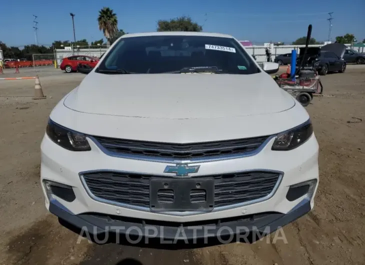 CHEVROLET MALIBU HYB 2016 vin 1G1ZJ5SU5GF309822 from auto auction Copart