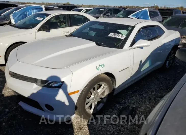 CHEVROLET CAMARO LS 2015 vin 2G1FB1E38F9230583 from auto auction Copart