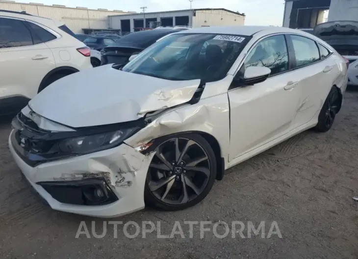 HONDA CIVIC SPOR 2021 vin 2HGFC2F88MH504437 from auto auction Copart