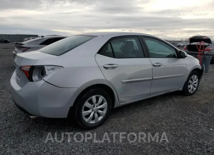 TOYOTA COROLLA L 2015 vin 2T1BURHE8FC270917 from auto auction Copart