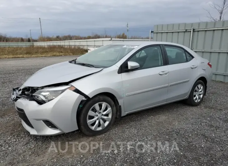 TOYOTA COROLLA L 2015 vin 2T1BURHE8FC270917 from auto auction Copart