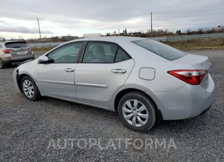 TOYOTA COROLLA L 2015 vin 2T1BURHE8FC270917 from auto auction Copart