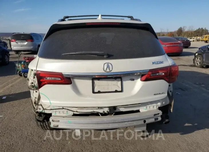 ACURA MDX 2017 vin 5FRYD4H38HB028427 from auto auction Copart