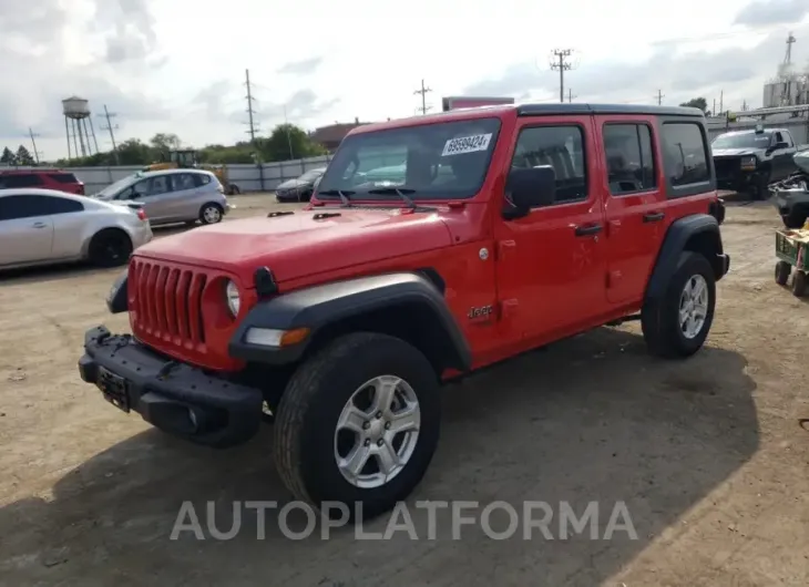 JEEP WRANGLER U 2018 vin 1C4HJXDG9JW227413 from auto auction Copart