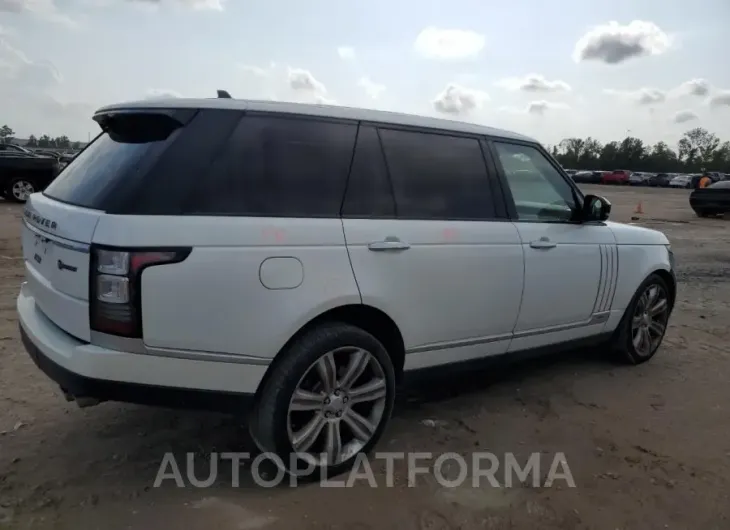 LAND ROVER RANGE ROVE 2016 vin SALGW3EF7GA296739 from auto auction Copart