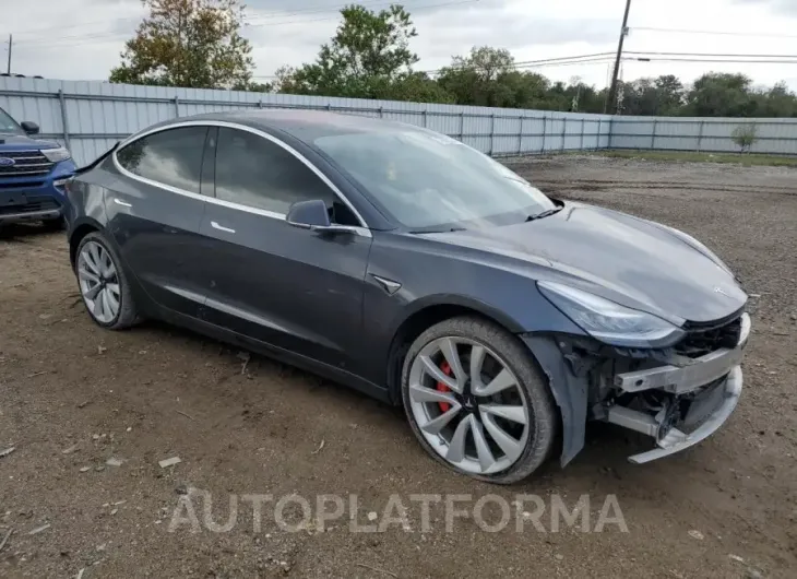 TESLA MODEL 3 2018 vin 5YJ3E1EB5JF073012 from auto auction Copart