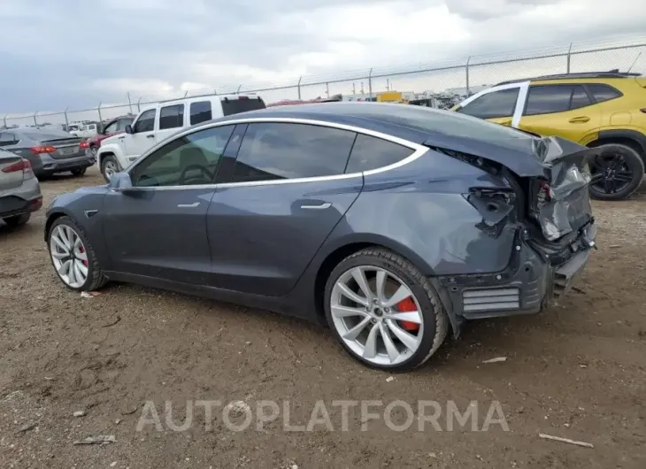 TESLA MODEL 3 2018 vin 5YJ3E1EB5JF073012 from auto auction Copart