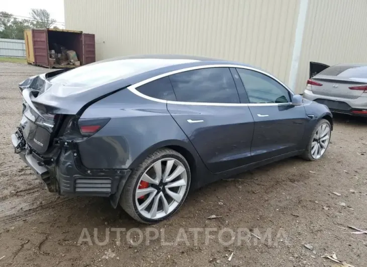 TESLA MODEL 3 2018 vin 5YJ3E1EB5JF073012 from auto auction Copart