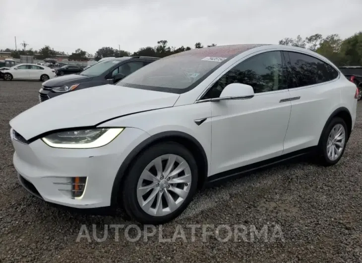 TESLA MODEL X 2019 vin 5YJXCAE26KF140032 from auto auction Copart