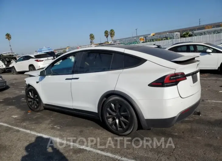 TESLA MODEL X 2022 vin 7SAXCAE52NF351374 from auto auction Copart