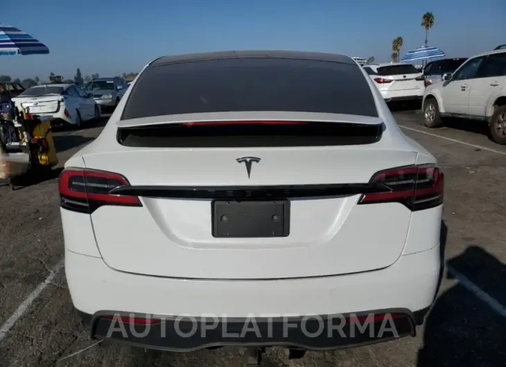 TESLA MODEL X 2022 vin 7SAXCAE52NF351374 from auto auction Copart