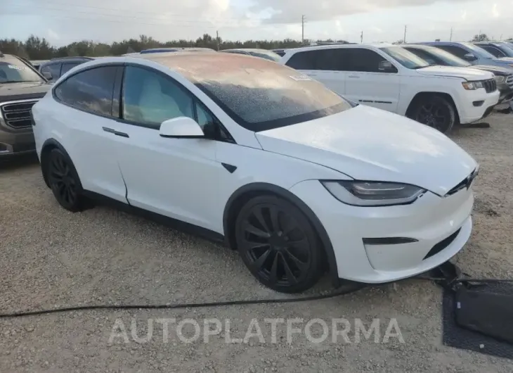 TESLA MODEL X 2022 vin 7SAXCBE66NF344703 from auto auction Copart