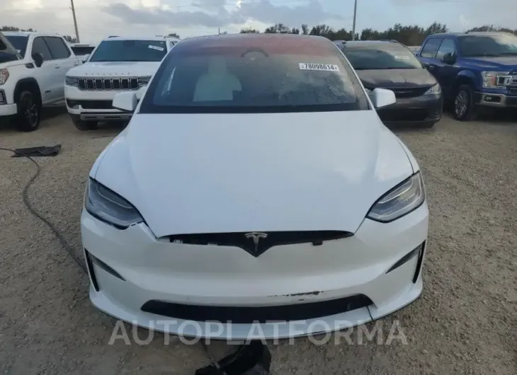 TESLA MODEL X 2022 vin 7SAXCBE66NF344703 from auto auction Copart