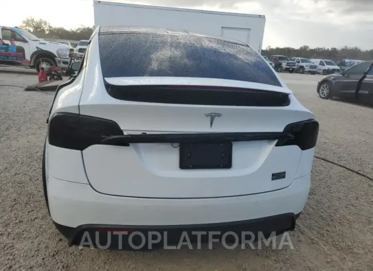 TESLA MODEL X 2022 vin 7SAXCBE66NF344703 from auto auction Copart