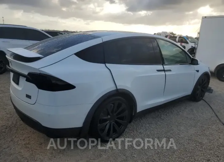 TESLA MODEL X 2022 vin 7SAXCBE66NF344703 from auto auction Copart