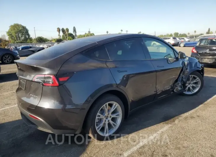 TESLA MODEL Y 2024 vin 7SAYGDEE9RF032280 from auto auction Copart