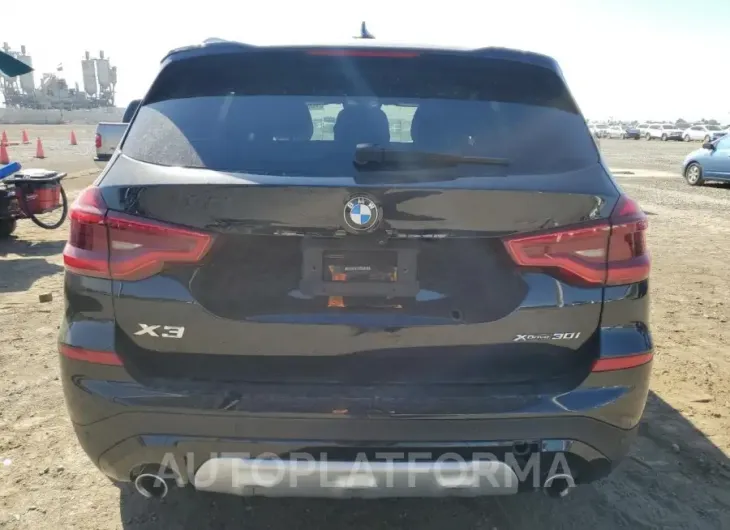 BMW X3 XDRIVE3 2021 vin 5UXTY5C02M9G80050 from auto auction Copart