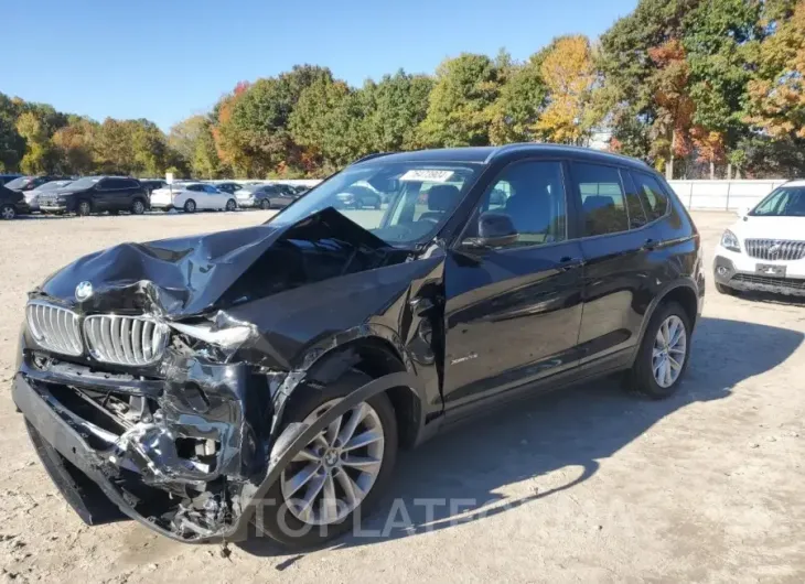 BMW X3 XDRIVE2 2017 vin 5UXWX9C55H0T13749 from auto auction Copart