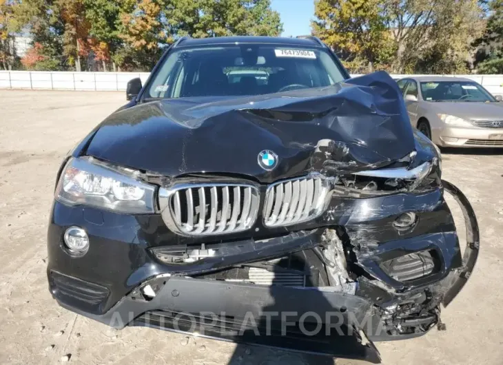 BMW X3 XDRIVE2 2017 vin 5UXWX9C55H0T13749 from auto auction Copart