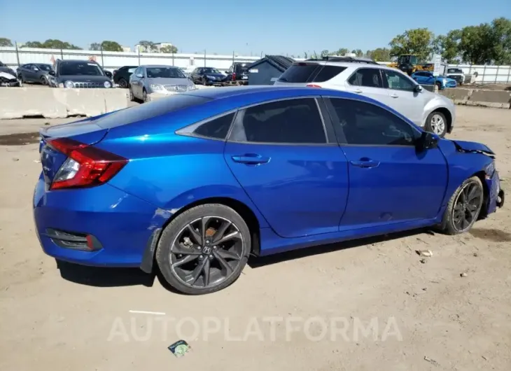 HONDA CIVIC SPOR 2021 vin 19XFC2F87ME001458 from auto auction Copart