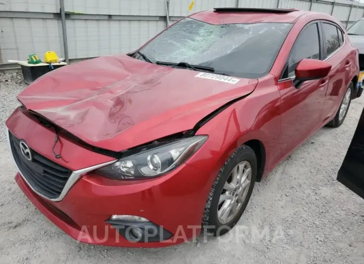 MAZDA 3 GRAND TO 2016 vin 3MZBM1N76GM265437 from auto auction Copart