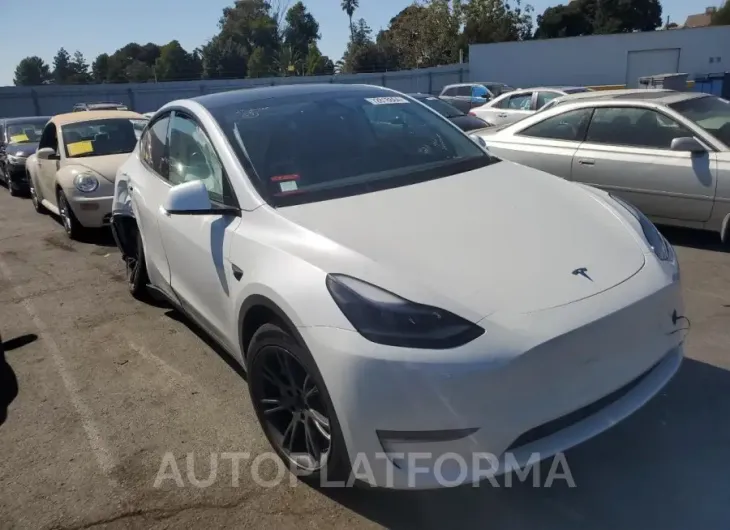 TESLA MODEL Y 2024 vin 7SAYGDED5RF184175 from auto auction Copart