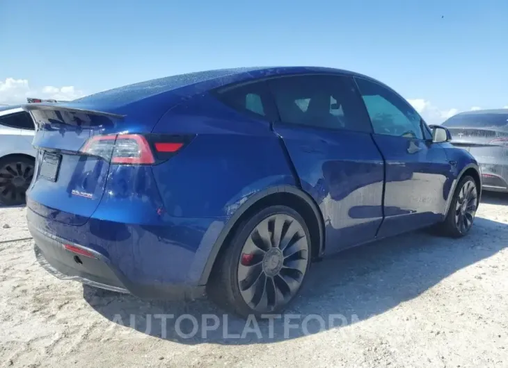 TESLA MODEL Y 2023 vin 7SAYGDEF9PF633369 from auto auction Copart