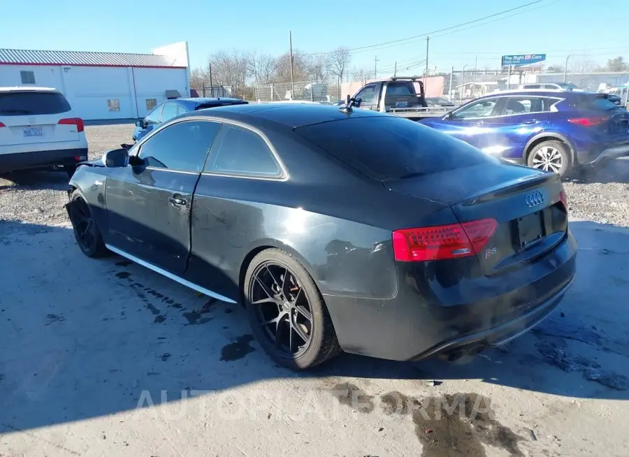 AUDI S5 2015 vin WAUCGAFR9FA025533 from auto auction Iaai