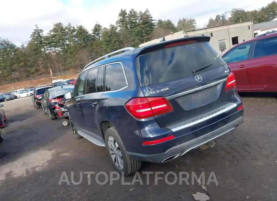 MERCEDES-BENZ GLS 450 2019 vin 4JGDF6EE0KB184415 from auto auction Iaai