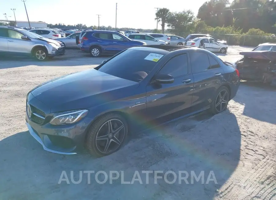 MERCEDES-BENZ C 450 AMG 2016 vin 55SWF6EB1GU111950 from auto auction Iaai